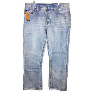 Axel Vintage Bootcut Jeans Men’s 38 Straight Leg Hip Hop Streetwear Urban Y2K